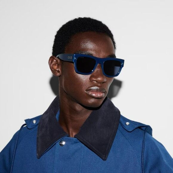 Gucci Women Sunglasses Black Blue Square GG1793S 003 NEW AUTHENTIC main image 7